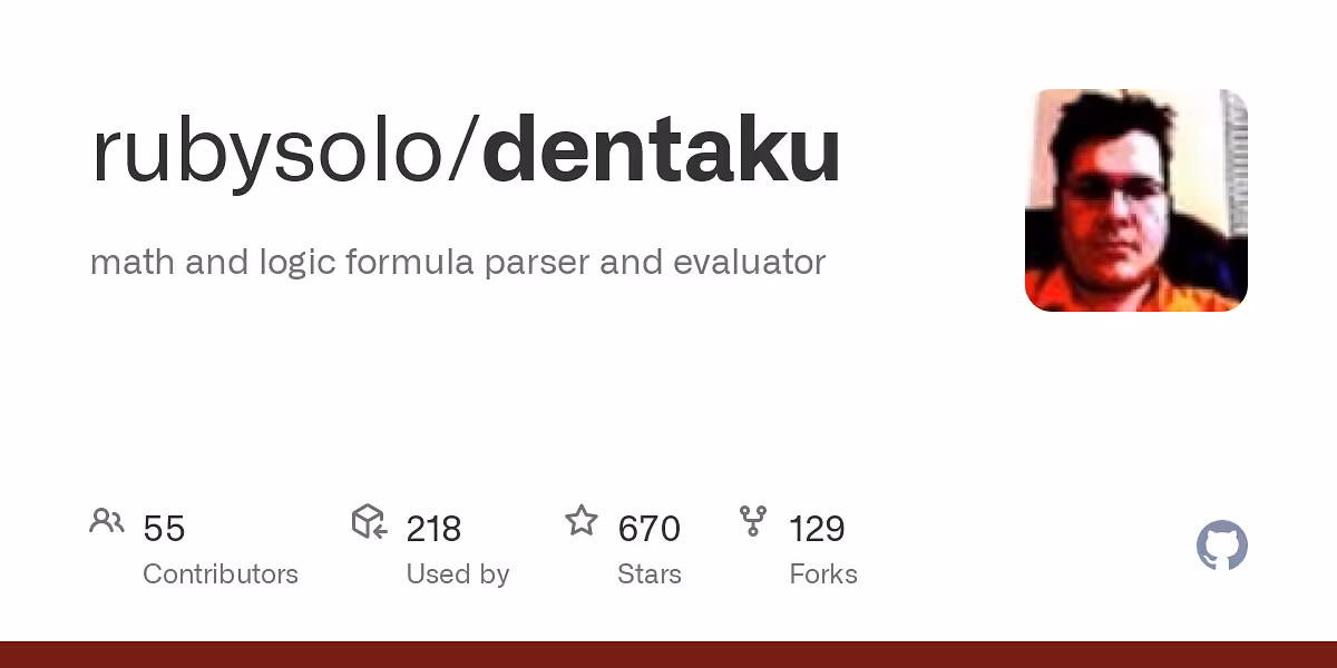 Math and logic formula parser and evaluator