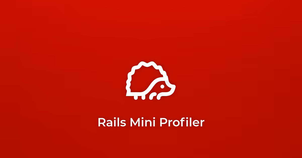 Performance profiling for Rails, made simple 🦔