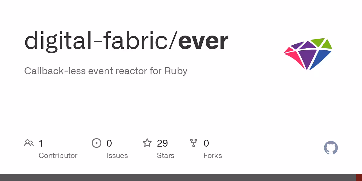Callback-less event reactor for Ruby