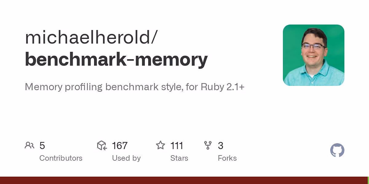  Memory profiling benchmark style, for Ruby 2.1 