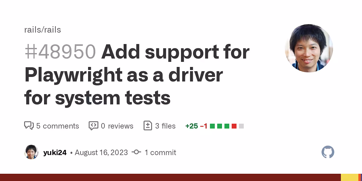 Add support for Playwright as a driver for system tests by yuki24 
