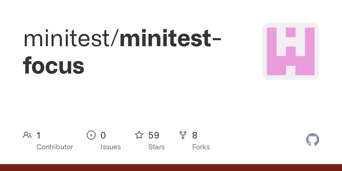 minitest/minitest-focus