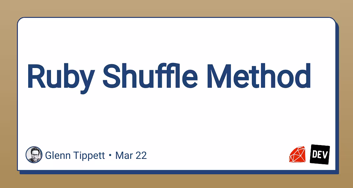 Ruby Shuffle Method 