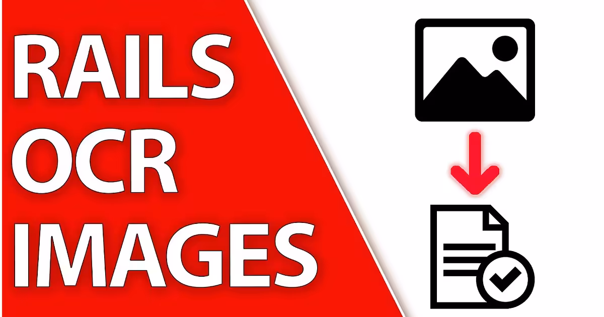 Parse Text from Images using OCR with Tesseract.js | Ruby on Rails 7 Tutorial - YouTube