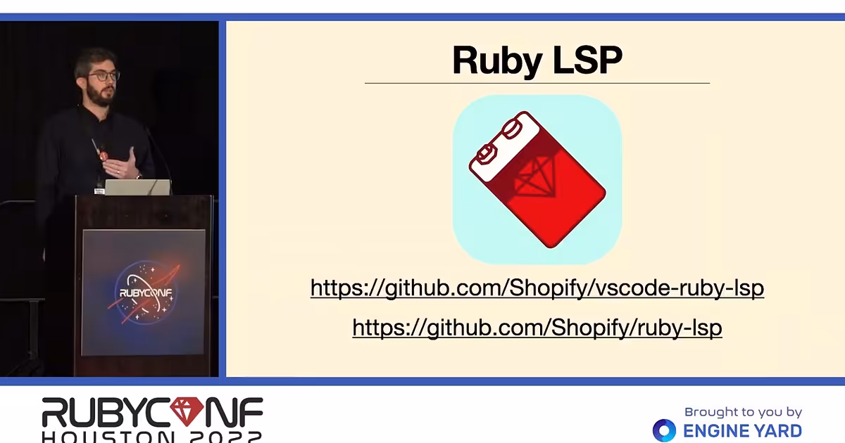 RubyConf 2022: Improving the development experience with language servers by Vinicius Stock - YouTube