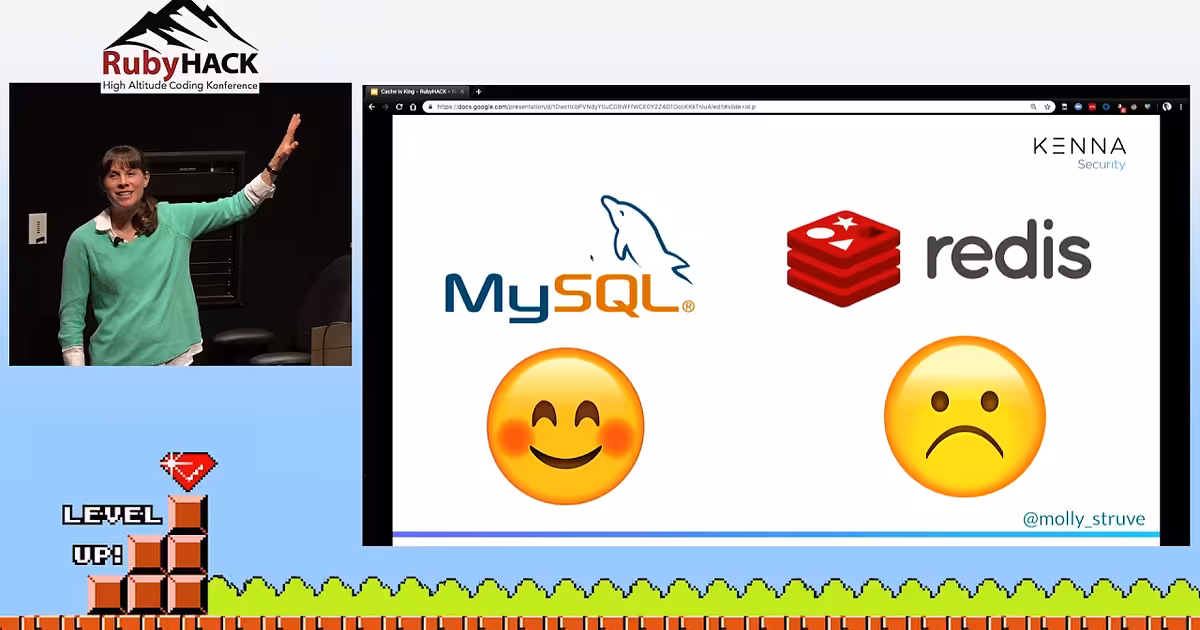 RubyHack 2019: Cache is King: Get the Most Bang for Your Buck From Ruby by Molly Struve - YouTube