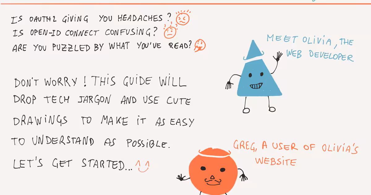 OAuth2 explained with cute shapes 