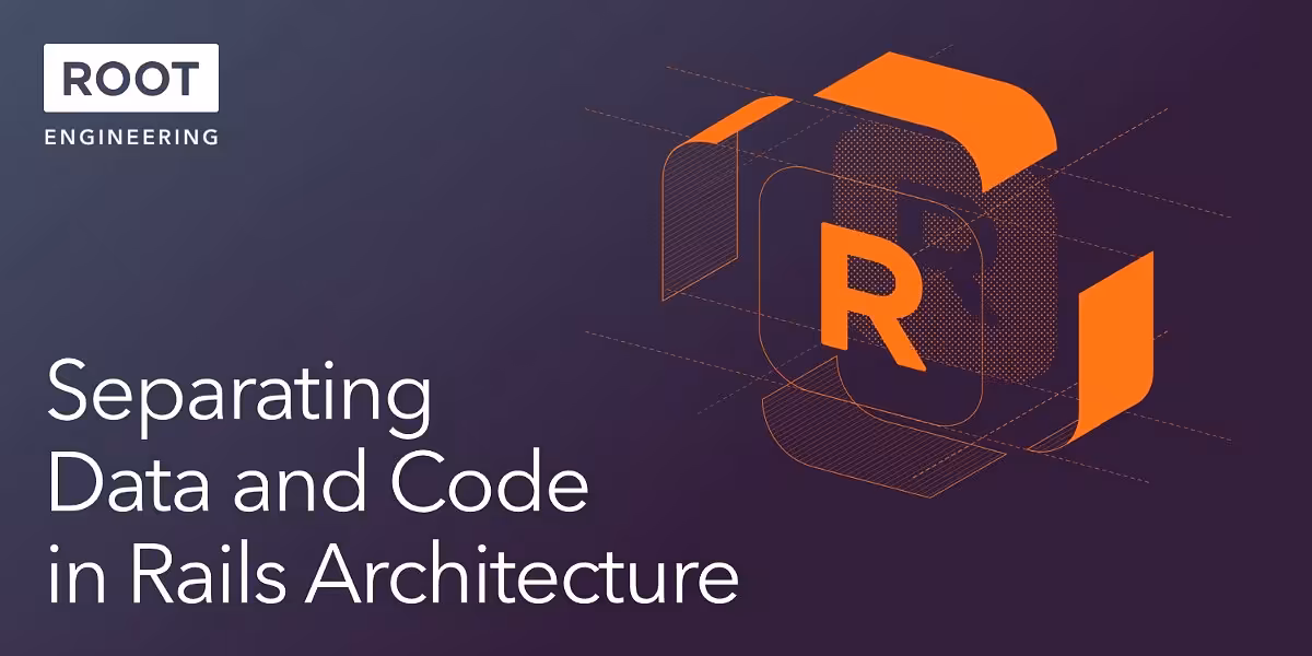 Separating Data and Code in Rails Architecture 