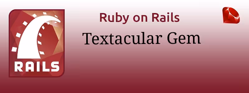 How to use Textacular Gem to search data in your Rails Application