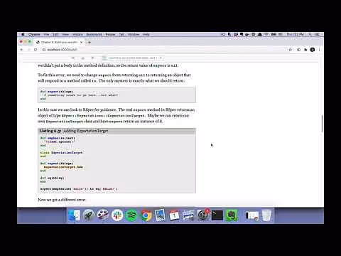 Intro to RSpec Syntax Preview - Chapter 6 - Build Your Own RSpec, Part 1 - YouTube