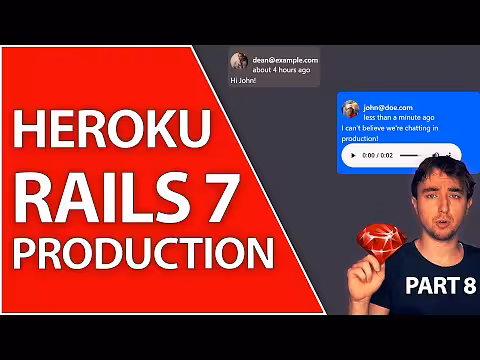 Deploy A Rails 7 App To Heroku (Realtime Chatroom) | Turbochat Part 8 - YouTube