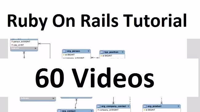 Ruby On Rails Tutorial 60 Videos 