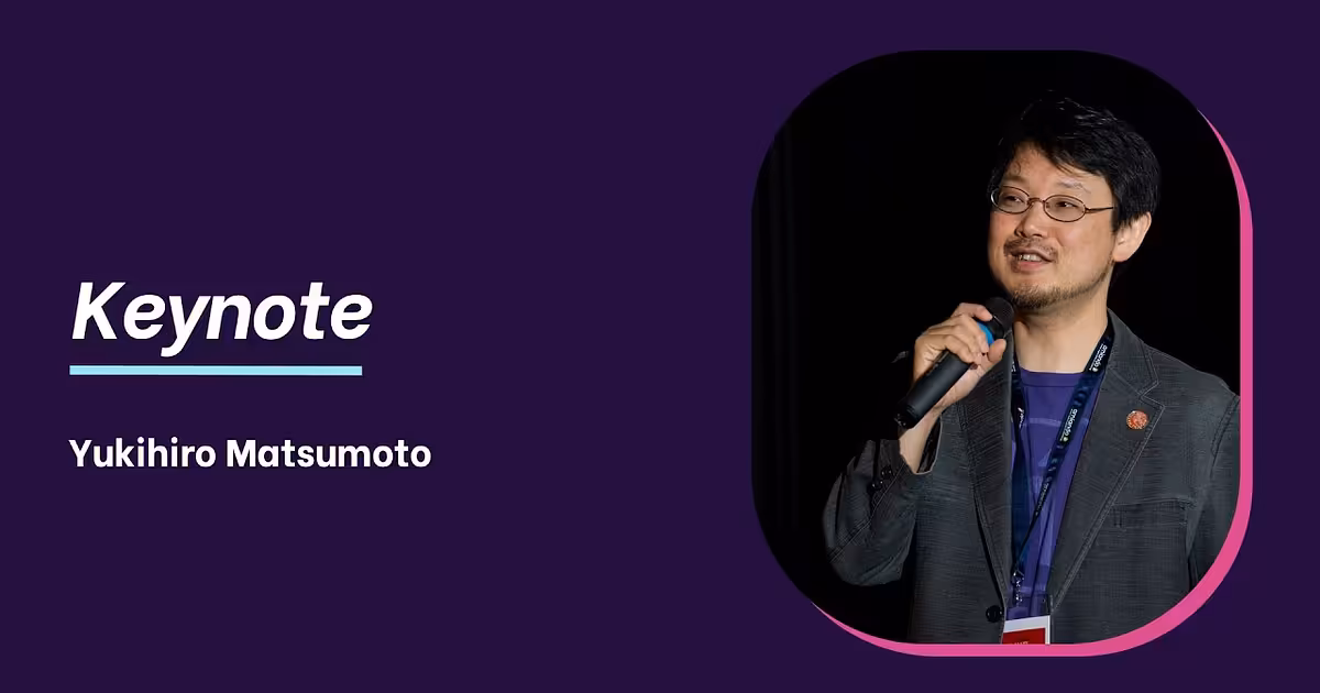 Keynote: Beyond Ruby 3.0 (Yukihiro Matsumoto) - YouTube