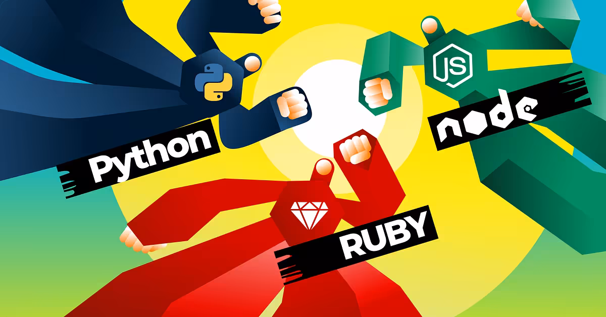 Python vs. Ruby vs. Node.js 