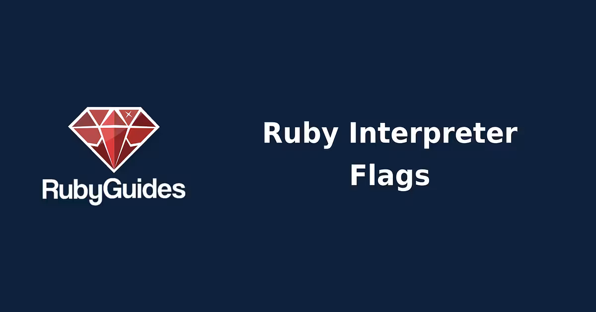 Ruby's Many CLI Option Flags 