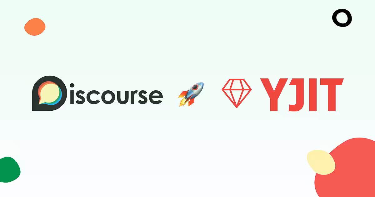 Running Ruby 3.2's YJIT in Production at Discourse