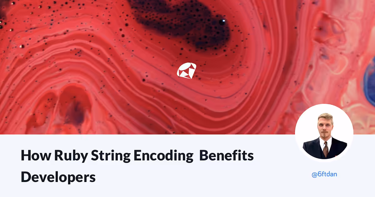 How Ruby String Encoding Benefits Developers