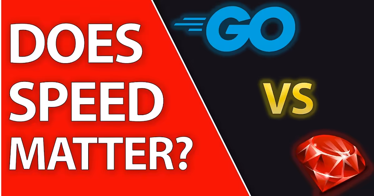 Is Ruby On Rails Too Slow!? 😱 - YouTube