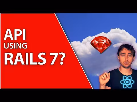Setup A Ruby on Rails 7 API With React JS - YouTube