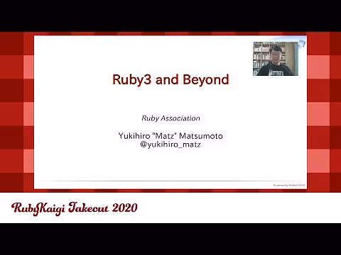 RubyKaigi Takeout 2020 - YouTube