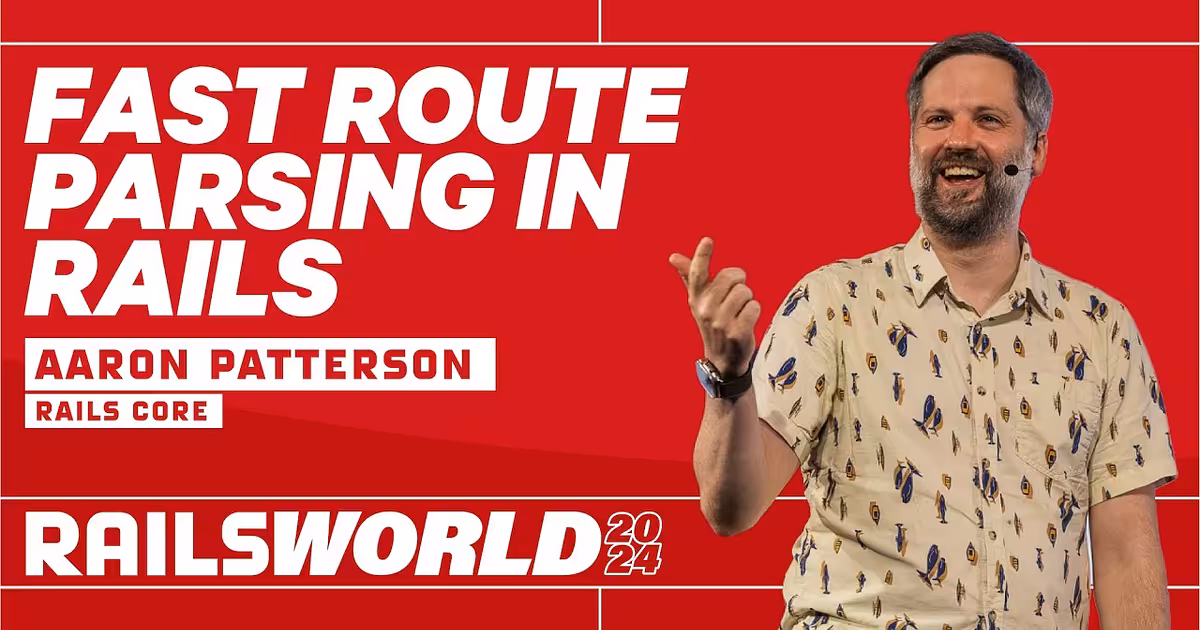 Aaron Patterson - Rails World 2024 Closing Keynote - YouTube