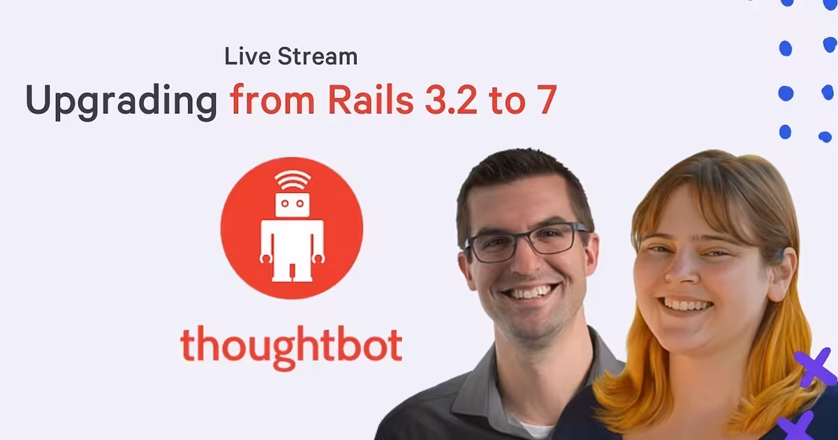 Upgrading a Rails 3.2 app to Rails 7 - YouTube