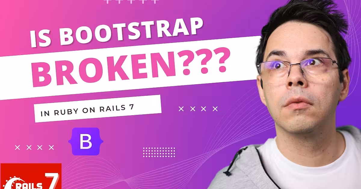 Bootstrap 5   esbuild in Ruby on Rails 7 - YouTube