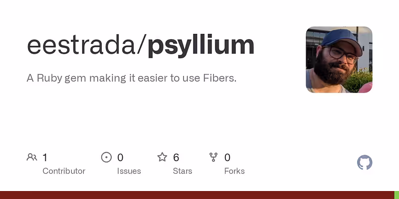 eestrada/psyllium: A Ruby gem making it easier to use Fibers.
