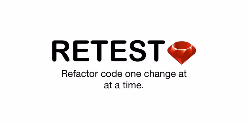AlexB52/retest: A trusty CLI companion to monitor file changes and automatically run the corresponding Ruby specs. Ready to assist on any Ruby project, no setup needed!