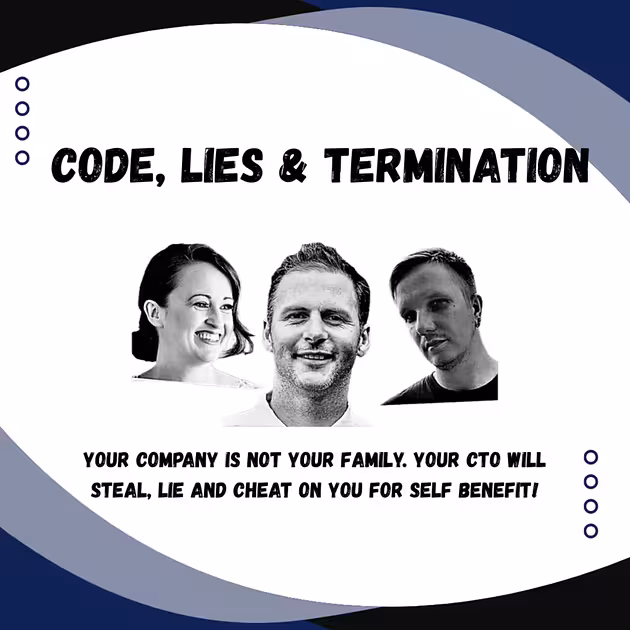 Code, Lies & Termination by Bluethumb.com.au