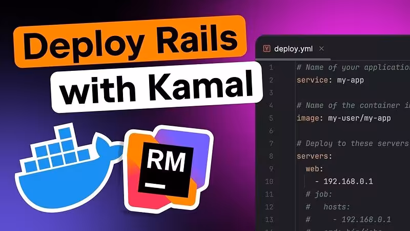 How to Deploy a Rails App With Kamal - YouTube