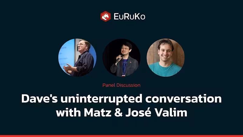 Dave Thomas's uninterrupted conversation with Yukihiro Matsumoto & José Valim - YouTube