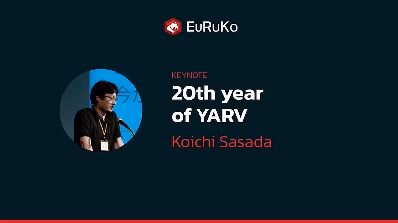 Koichi Sasada, keynote, "20th year of YARV" - YouTube