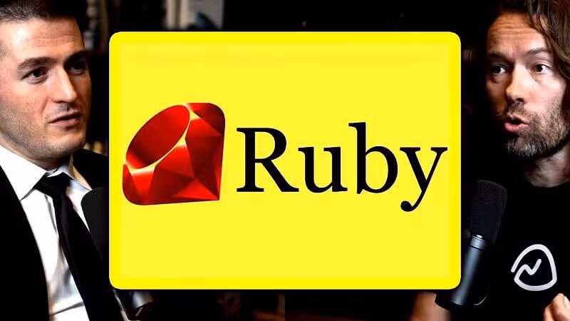 Ruby is the most beautiful programming language | DHH and Lex Fridman - YouTube