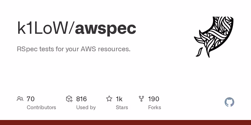 k1LoW/awspec: RSpec tests for your AWS resources.