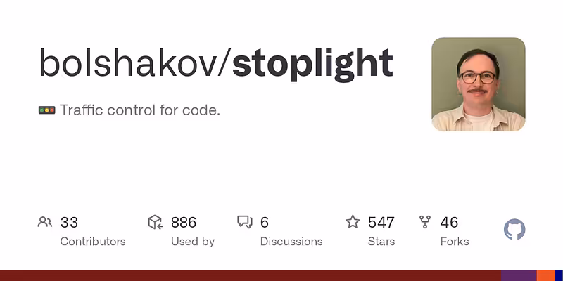 bolshakov/stoplight: :traffic_light: Traffic control for code.