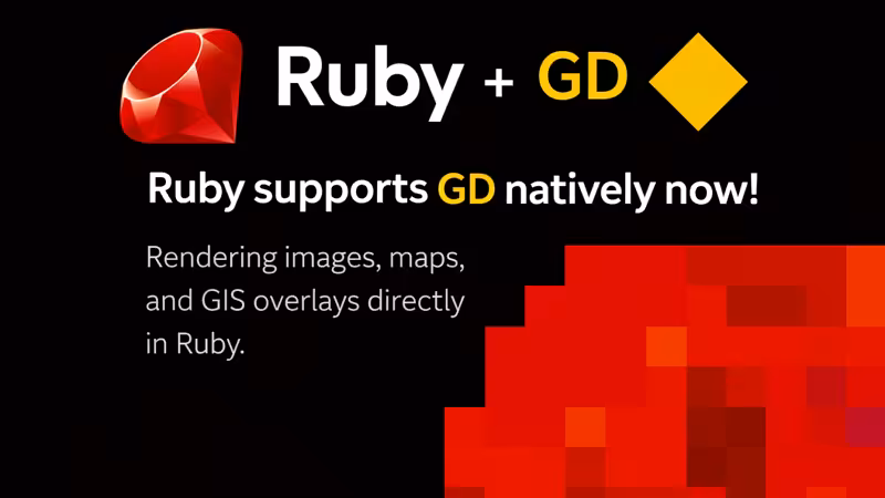 Rebuilding Ruby’s Image Processing Layer: Why ruby-libgd Matters for GIS and the Future of Ruby 