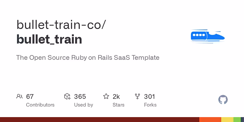 bullet-train-co/bullet_train: The Open Source Ruby on Rails SaaS Template