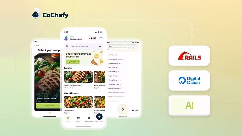 Building an AI-Powered Mobile App with Ruby on Rails and DigitalOcean | 10 Grounds