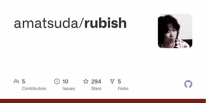 amatsuda/rubish