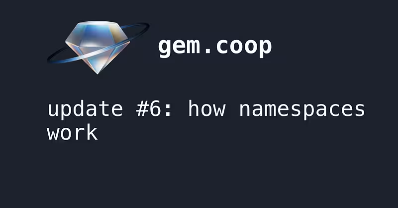 gem.coop namespaces