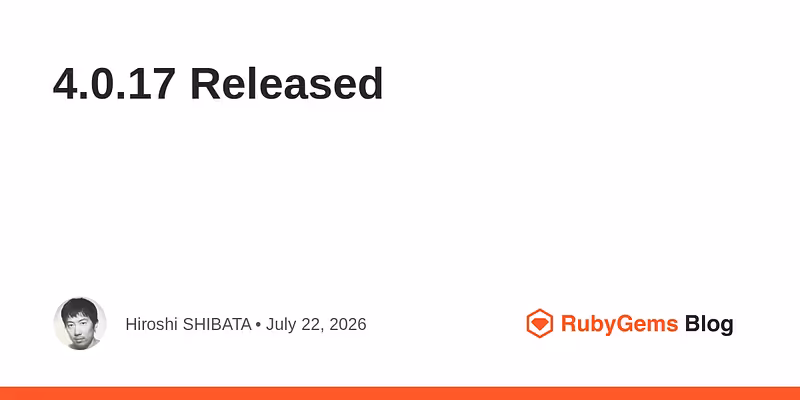 4.0.17 Released