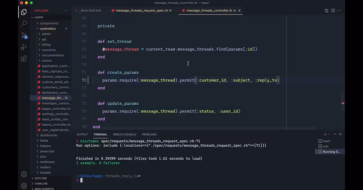 RSpec - Request specs vs. Feature specs in Rails - YouTube