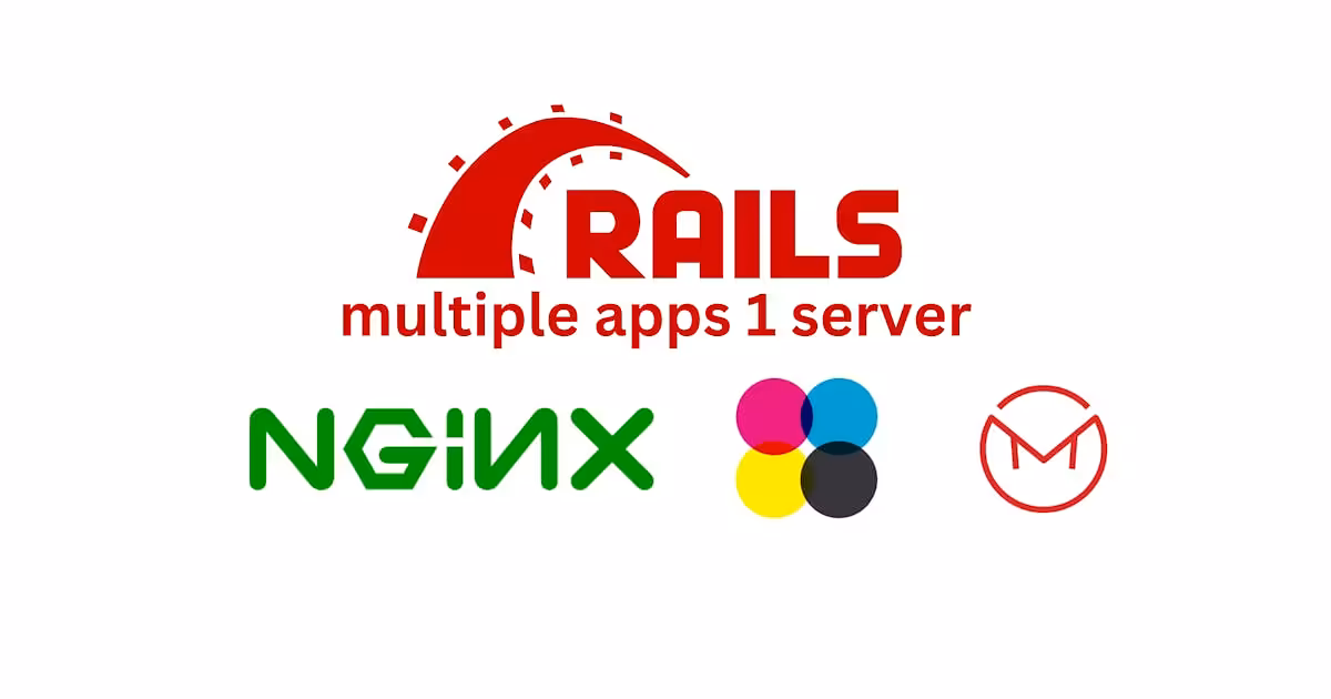 Deploy Multiple Rails Apps To the Same Server with Puma + Nginx