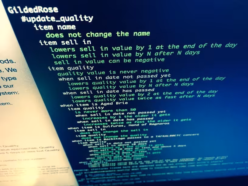 What I’ve learned by doing The Gilded Rose Kata (4 refactoring tips)
