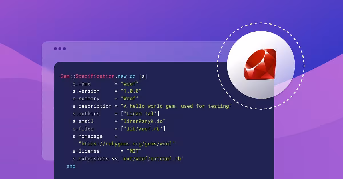 Ruby gem installations can expose you to lockfile injection attacks | Snyk
