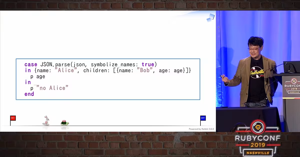 RubyConf 2019 - Opening Keynote - Ruby Progress Report by Yukihiro Matzumoto (Matz) - YouTube
