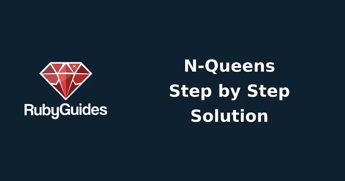 Solving the N-Queens Problem With Ruby 