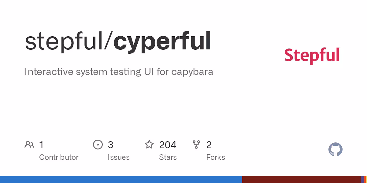 stepful/cyperful: Interactive system testing UI for capybara