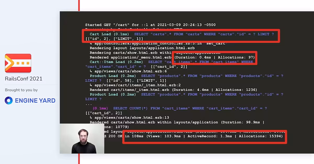 Profiling to make your Rails app faster - Gannon McGibbon - YouTube